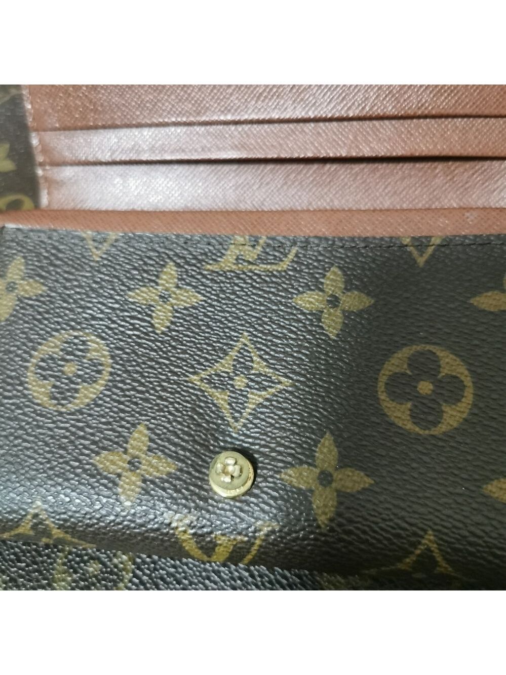 AUTHENTIC Vintage Louis Vuitton Monogram Pochette Porte Monnaie Credit Wallet - Picture 8 of 13
